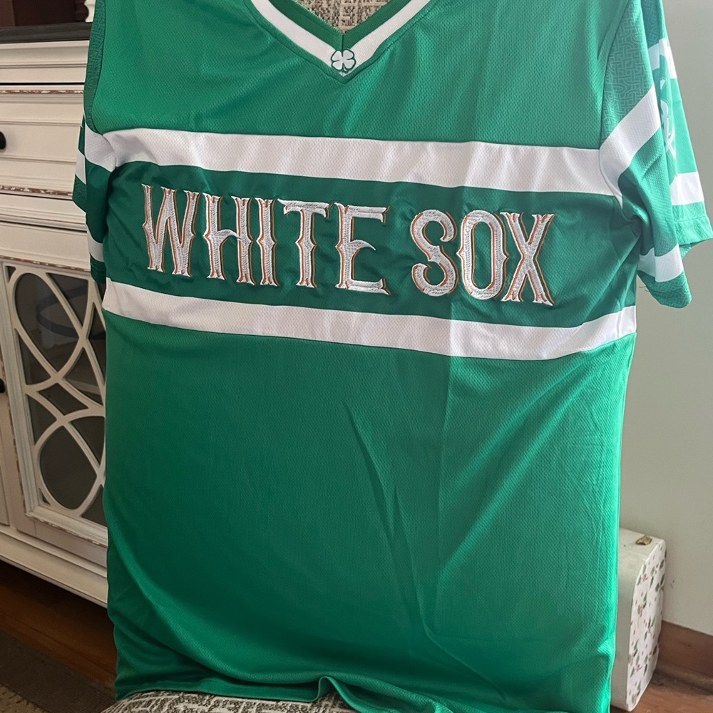 Chicago White Sox Jersey Adult XL Green Irish Miller Lite SGA St. Patricks Day